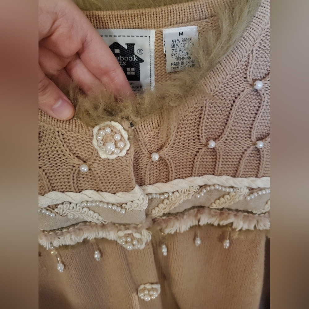 Storybook Knits Long Beaded Sweater - Picture 8 of 12